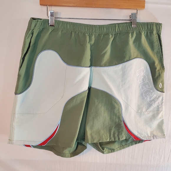 Icecream Other - ICECREAM Men’s Size 3X Green Lime Nylon Shorts 37" Waist New with Tags